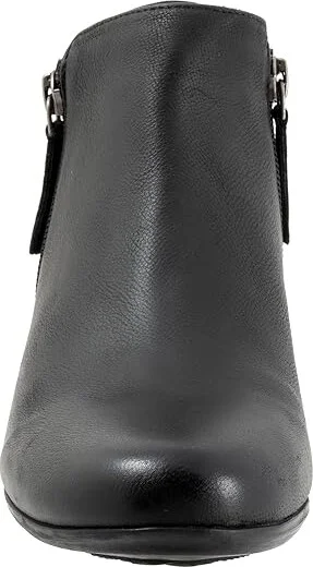 Trotters Major Embossed Women's Boots Black : 7 M (B), Leather/Textile - Image 5