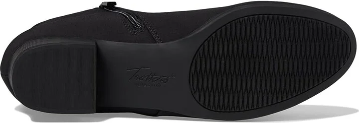 Trotters Major Women's Boots Black Microfiber : 5.5 M (B), Synthetic - Image 3