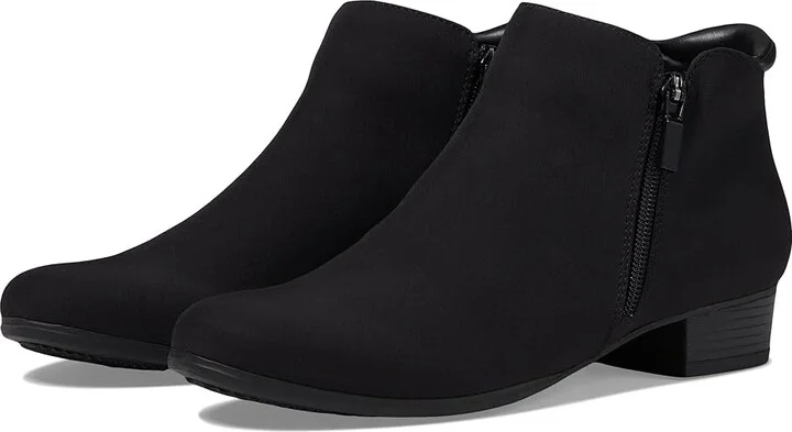 Trotters Major Women's Boots Black Microfiber : 5.5 M (B), Synthetic
