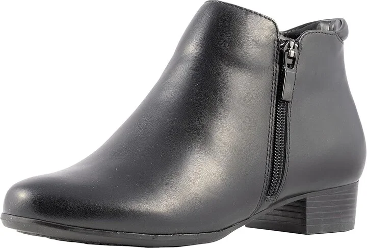 Trotters Major Women's Boots Black Smooth Leather : 6.5 M (B) - Image 2