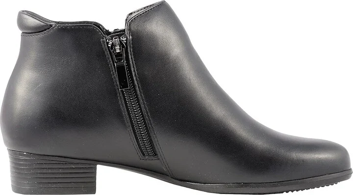 Trotters Major Women's Boots Black Smooth Leather : 6.5 M (B) - Image 8
