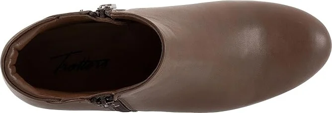 Trotters Major Women's Boots Dark Taupe : 10 N (AA) - Image 3