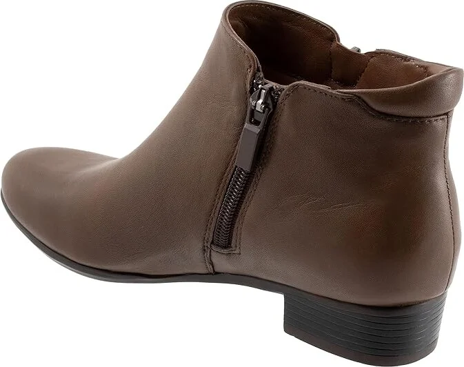 Trotters Major Women's Boots Dark Taupe : 10 N (AA) - Image 5