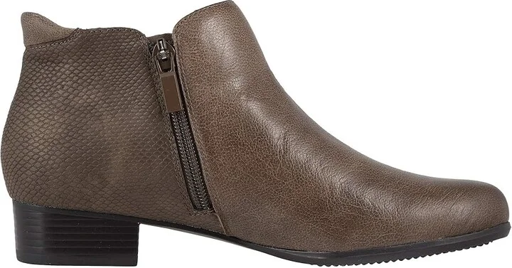 Trotters Major Women's Boots Dark Taupe : 10 N (AA) - Image 8