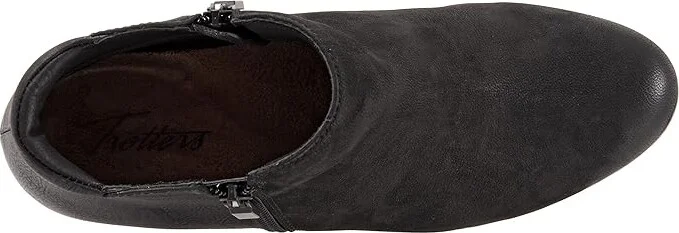 Trotters Major Women's Shoes Black Nubuck : 6.5 M (B), Leather - Image 2