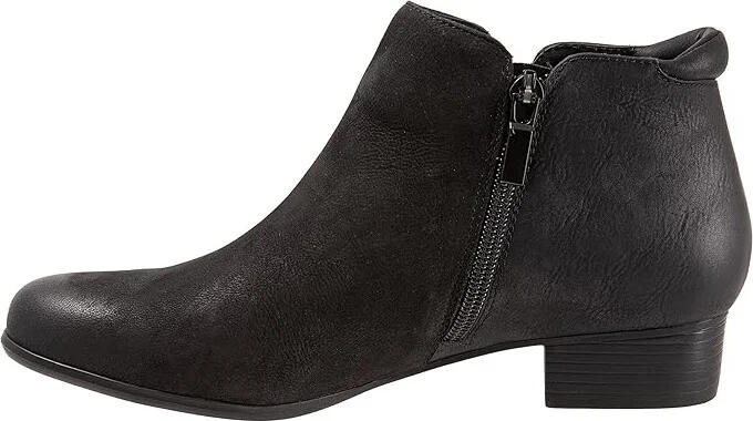Trotters Major Women's Shoes Black Nubuck : 6.5 M (B), Leather - Image 6