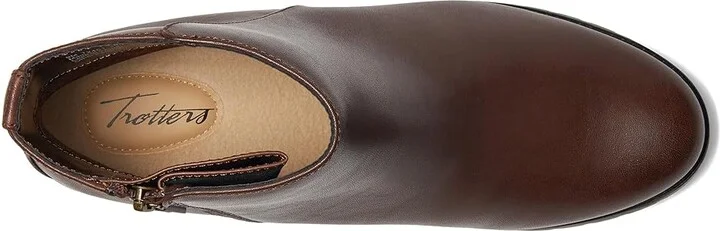 Trotters Margo Women's Boots Dark Brown : 9.5 M (B), Leather/Rubber - Image 2