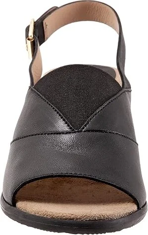 Trotters Mavis Women's Shoes Black : 6 M (B), Leather - Image 5