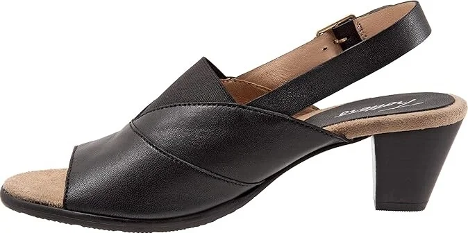 Trotters Mavis Women's Shoes Black : 6 M (B), Leather - Image 6