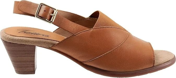 Trotters Mavis Women's Shoes Luggage : 7 M (B), Leather - Image 7