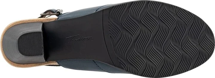 Trotters Mavis Women's Shoes Navy : 10.5 M (B), Leather - Image 3