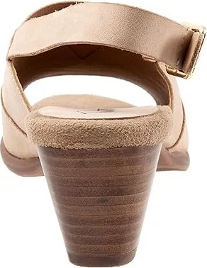 Trotters Mavis Women's Shoes Sand Nubuck : 5 M (B), Leather - Image 4