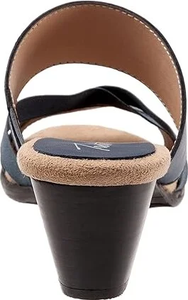 Trotters Maxine Women's Shoes Navy : 11 M (B), Leather - Image 4