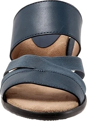 Trotters Maxine Women's Shoes Navy : 11 M (B), Leather - Image 5