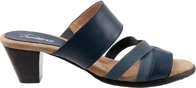 Trotters Maxine Women's Shoes Navy : 11 M (B), Leather - Image 7