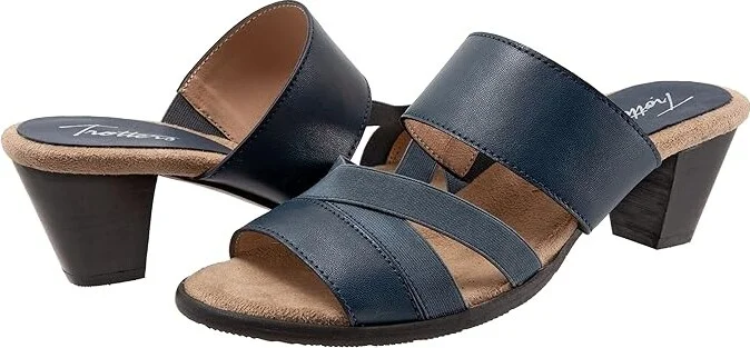 Trotters Maxine Women's Shoes Navy : 11 M (B), Leather