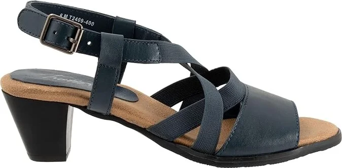 Trotters Meadow Women's Sandals Navy : 9.5 M (B), Leather - Image 6