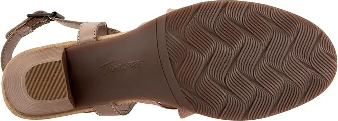 Trotters Meadow Women's Sandals Taupe : 5 M (B), Leather - Image 3