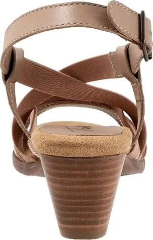 Trotters Meadow Women's Sandals Taupe : 5 M (B), Leather - Image 4