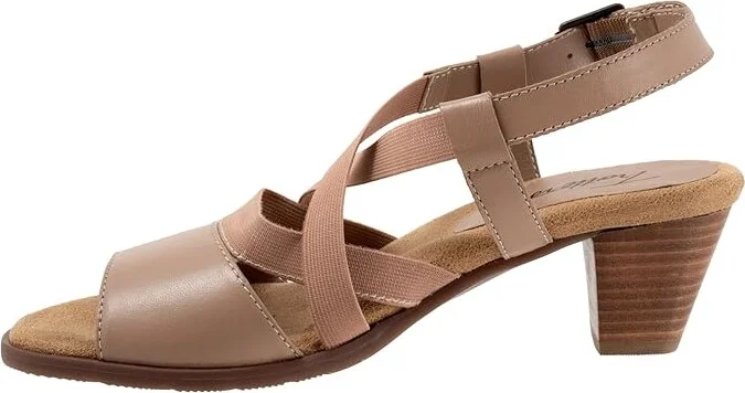 Trotters Meadow Women's Sandals Taupe : 5 M (B), Leather - Image 5