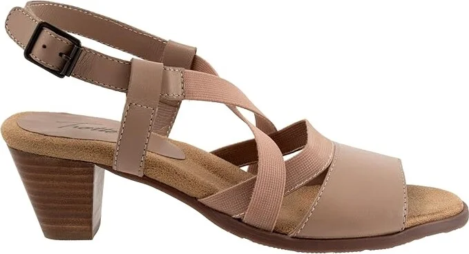 Trotters Meadow Women's Sandals Taupe : 5 M (B), Leather - Image 6