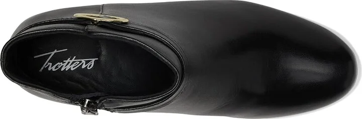 Trotters Melody Women's Boots Black : 6.5 M (B), Leather - Image 2