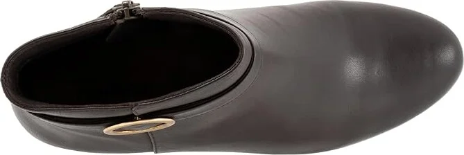 Trotters Melody Women's Boots Dark Brown : 5.5 M (B), Leather - Image 2