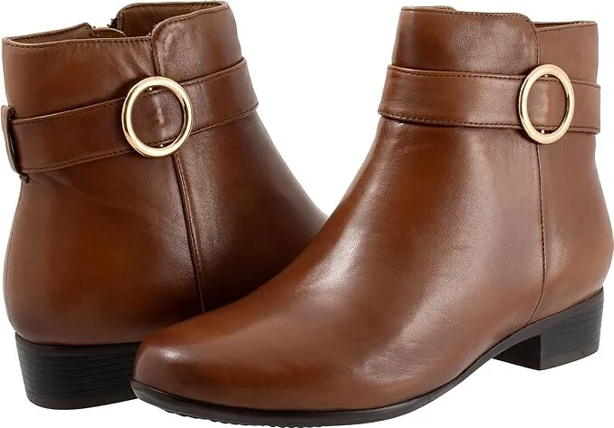 Trotters Melody Women's Boots Luggage : 11 M (B), Leather