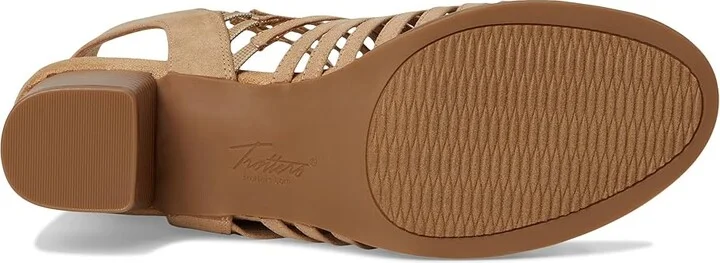 Trotters Midge Women's Sandals Beige Suede : 10 M (B), Rubber - Image 3