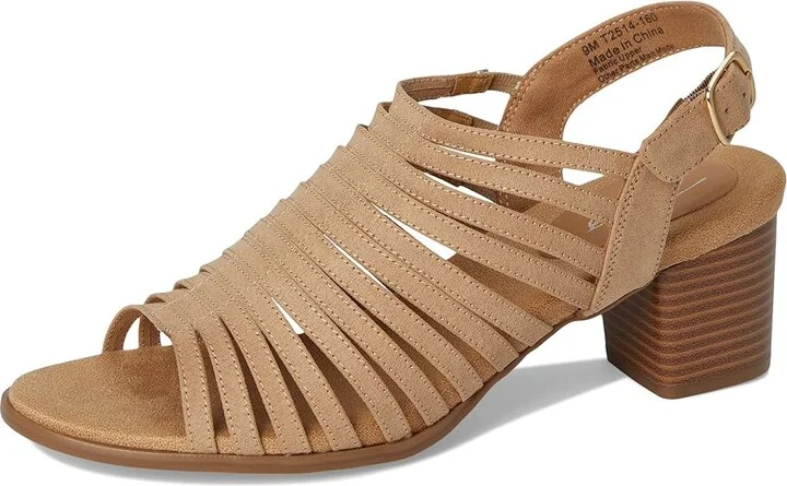 Trotters Midge Women's Sandals Beige Suede : 10 M (B), Rubber - Image 5