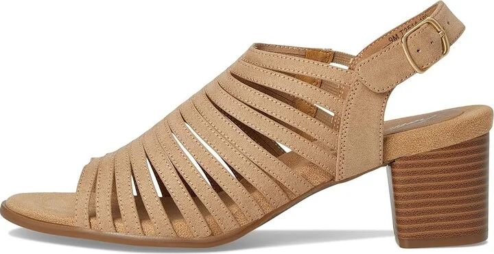 Trotters Midge Women's Sandals Beige Suede : 10 M (B), Rubber - Image 6