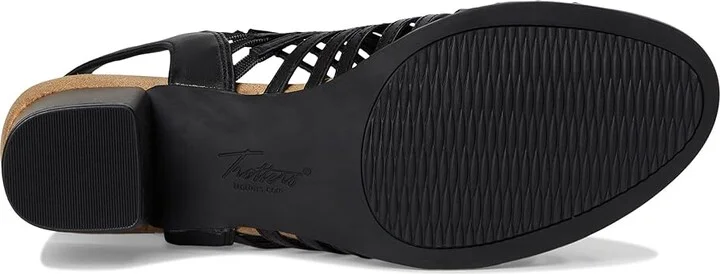 Trotters Midge Women's Sandals Black : 7.5 N (AA), Rubber - Image 3