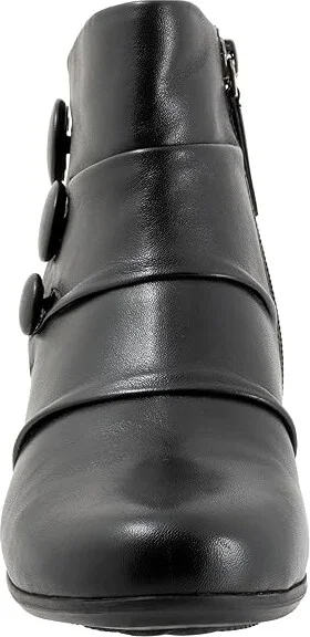 Trotters Mila Women's Boots Black : 6.5 M (B), Leather - Image 5