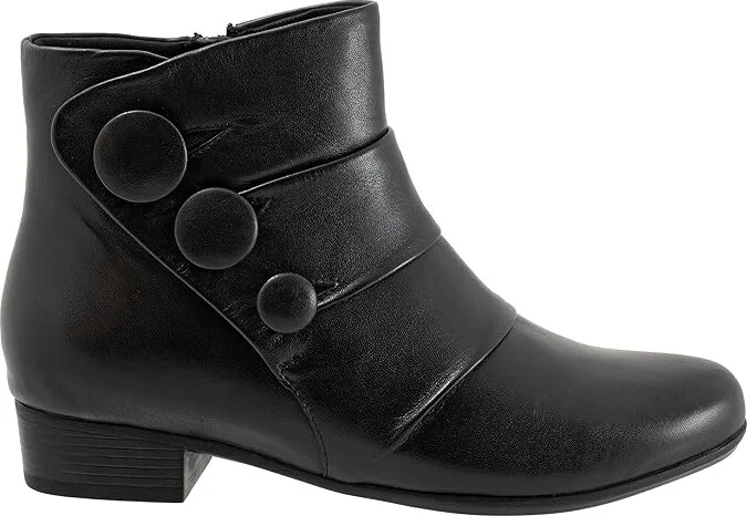 Trotters Mila Women's Boots Black : 6.5 M (B), Leather - Image 7