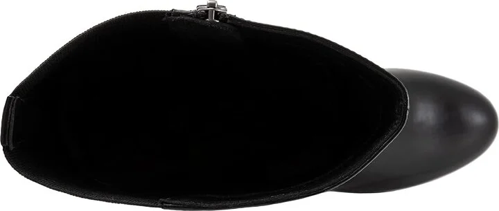 Trotters Misty Wide Shaft Women's Boots Black : 7.5 N (AA), Leather - Image 2