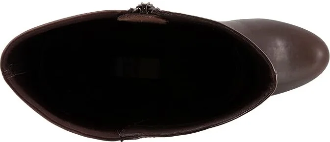 Trotters Misty Women's Shoes Dark Brown : 6 W (D), Leather - Image 2
