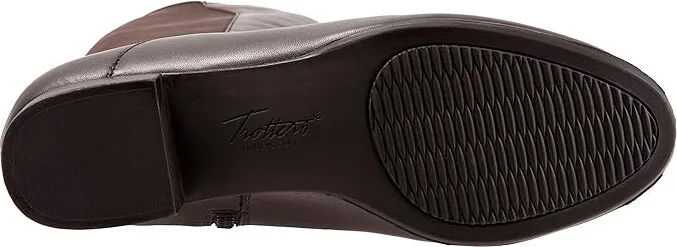 Trotters Misty Women's Shoes Dark Brown : 6 W (D), Leather - Image 3