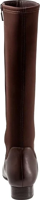 Trotters Misty Women's Shoes Dark Brown : 6 W (D), Leather - Image 4
