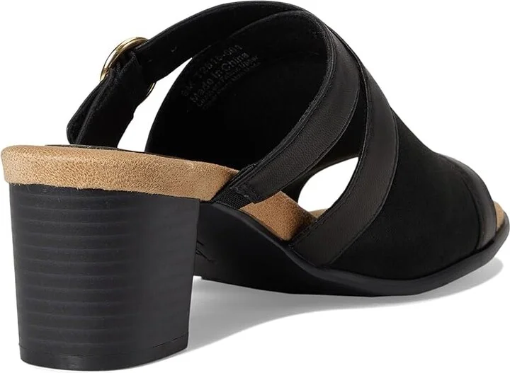 Trotters Mitzie Women's Sandals Black : 6 W (D), Leather - Image 4