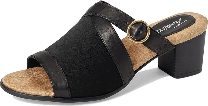 Trotters Mitzie Women's Sandals Black : 6 W (D), Leather - Image 5