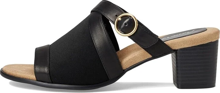 Trotters Mitzie Women's Sandals Black : 6 W (D), Leather - Image 6