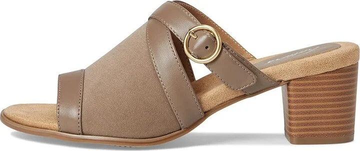 Trotters Mitzie Women's Sandals Taupe : 8 W (D), Leather - Image 6