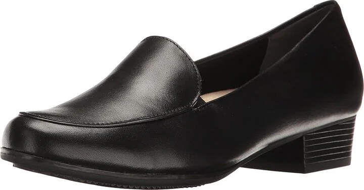 Trotters Monarch Women's Shoes Black : 6 N (AA), Leather - Image 2
