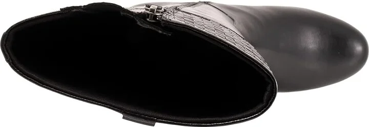 Trotters Morgan Women's Boots Black : 5 M (B), Leather - Image 2
