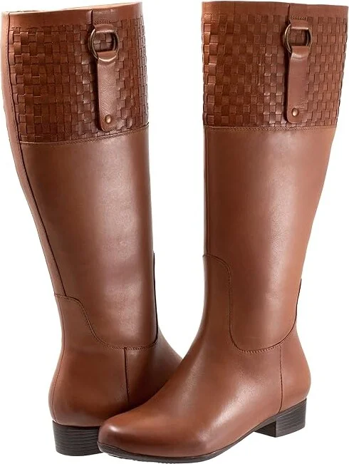 Trotters Morgan Women's Boots Luggage : 5 M (B), Leather