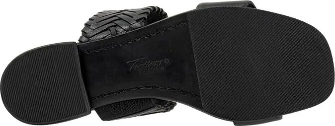 Trotters Nalane Women's Sandals Black : 6.5 M (B), Leather - Image 3