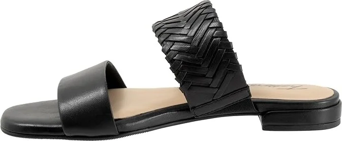 Trotters Nalane Women's Sandals Black : 6.5 M (B), Leather - Image 5