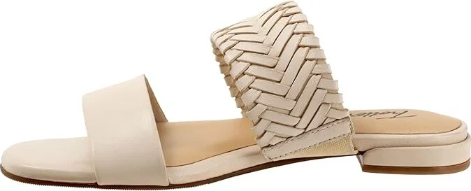 Trotters Nalane Women's Sandals Ivory : 6 W (D), Leather - Image 5