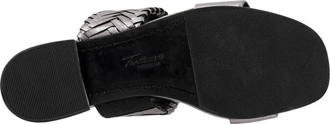 Trotters Nalane Women's Sandals Pewter : 6.5 W (D), Leather - Image 3
