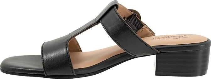 Trotters Nanna Women's Sandals Black : 6 W (D), Leather - Image 5